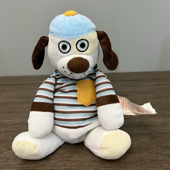 Avon Tiny Tillia Duncan Reversible Puppy Dog Baseball Zippered Plush‎ - Picture 1 of 7